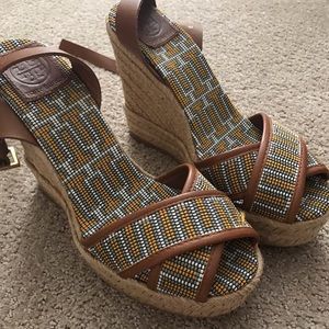 Tory burch wedges